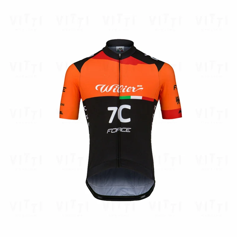 mira Wilier Summer Bicycle Riding Clothes Cycling Bib Shorts Gel Pad Road MTB Race Apparel Men Cycling Jersey Set Short Sleeve