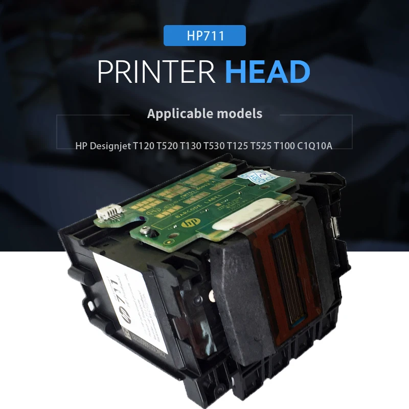 

Printer Head HP711 Printhead For HP Designjet T120 T520 T130 T530 T125 T525 T100 C1Q10A Original Print Head Print Part