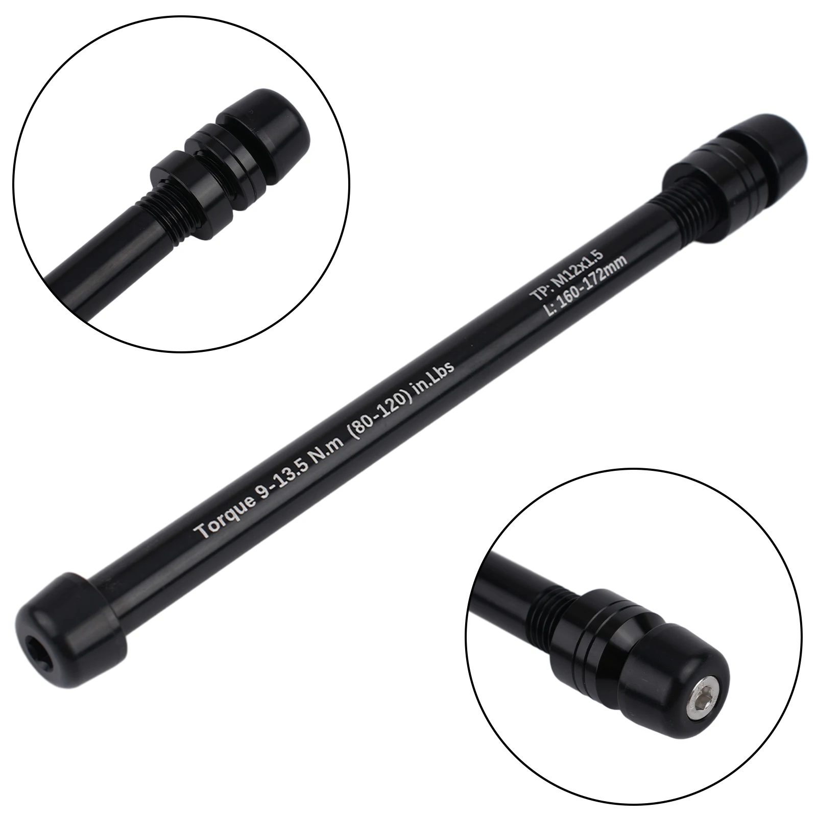 Bike Trainer Through Skewer Axle Road Cycling With Trained Roller Skewer Training Adapter 12x142-148mm P1.5/P1.75 Quick Release