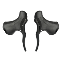 Lightweight Aluminum Bicycle Brake Handle MTB Mountain Bike Cycling Brake Levers Front & Rear Brake Levers Drop Handlebar Set