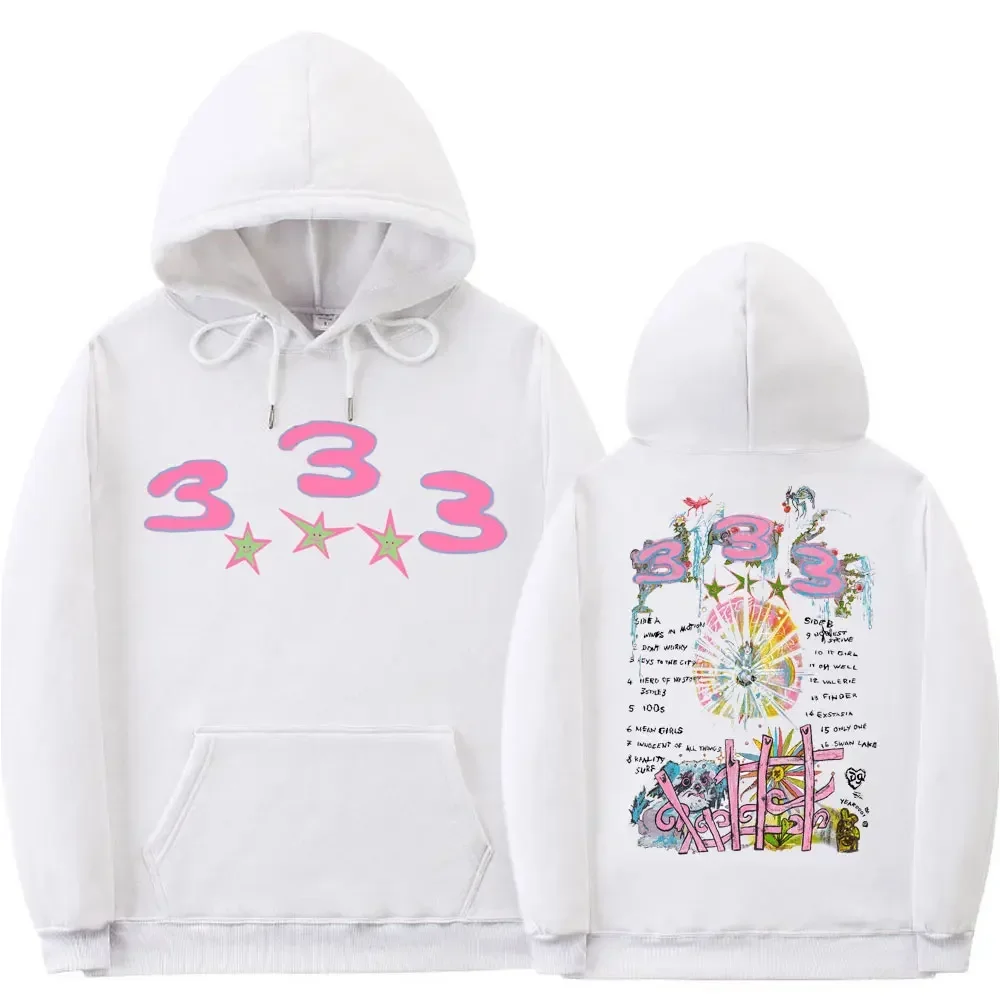 Bladee 333 الهيب هوب الاتجاه سكيت استنزاف عصابة هوديي القمم للجنسين محب البلوز غير رسمي الرجال النساء موضة الشعور الفني هوديس