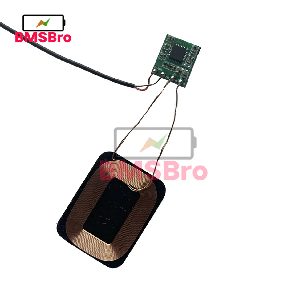 3W Mini Qi Wireless Charger Module Receiver PCBA Circuit Copper Coil Board Universal Charging For Samsung Huawei Xiaomi