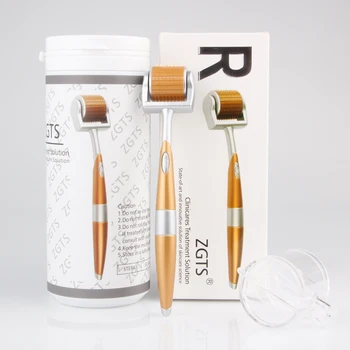 Zgts 192ลูกกลิ้งนวดหน้า mezoroller Microneedle ดูแลผิวหน้ารักษา microabrasion Rollo dermagulha mento