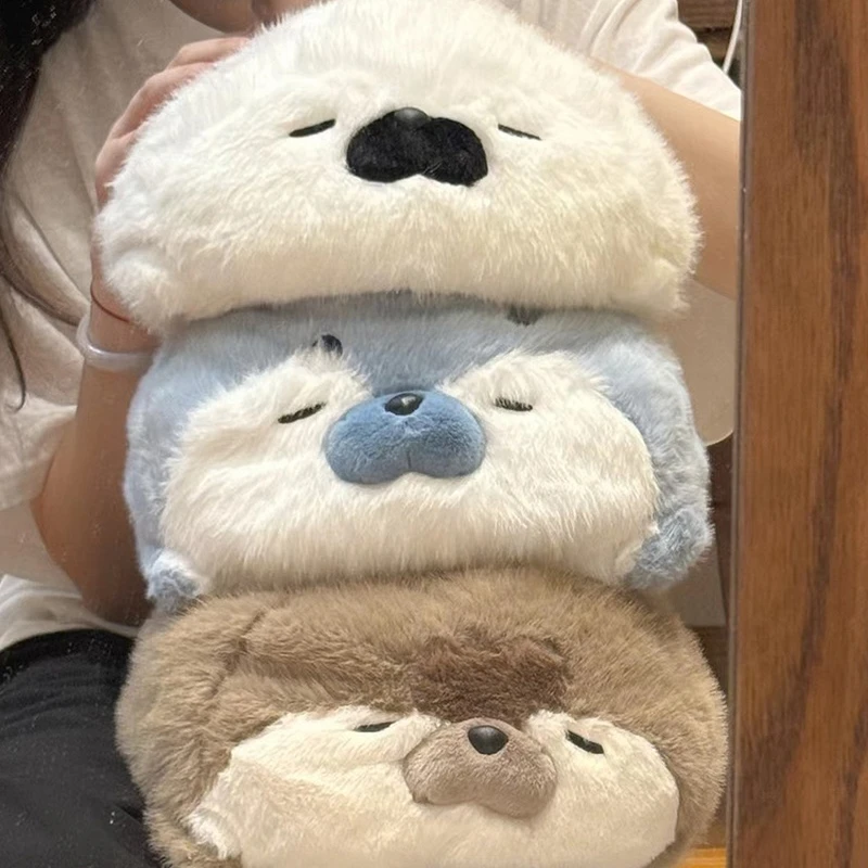 

Cute Seal Doll Plush Toy Accompany Sleeping Pillow Super Soft Comfortable Bedhead Pillow Bedroom Ornament Cute Plush Doll Gift