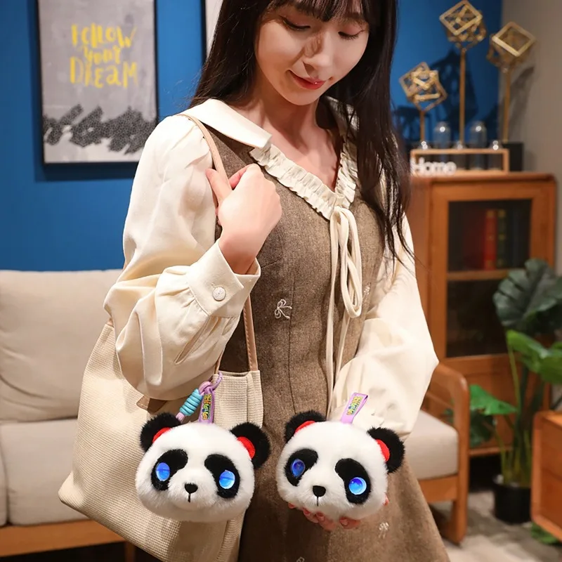 AI Plush Rechargeable Keychain Smart Chat Interactive Emotional Companion Smart Robot Children's Doll Backpack Decoration Gift