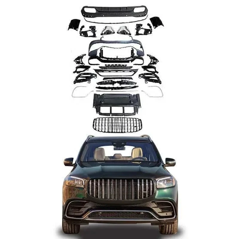

【FLASH SALE】Body Kits 2020 2021 GLS X167 Facelifts GLS63 Car Bumpers With Grille