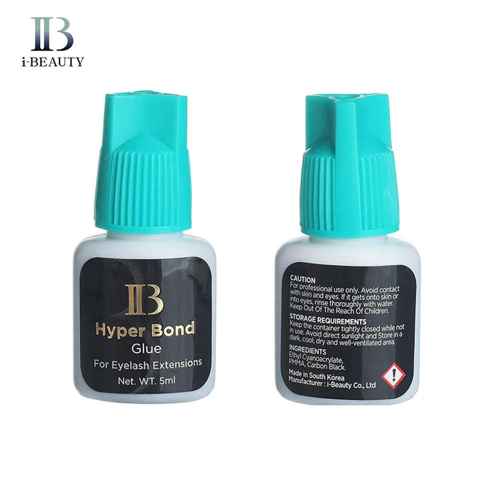 Original IB Lash Glue SUPER PLUS/HYPER BOND/MASTER I-Beauty Eyelash Extension Adhesive Long Lasting Fast Dry Korean Glue