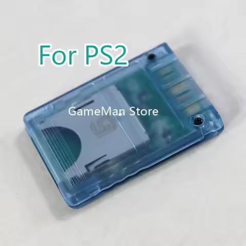 1pc Transparent Housing Card Adapter TF/SD Card Adapter For PS2 Console MX4SIO SIO2SD Memory Card Program Game Card