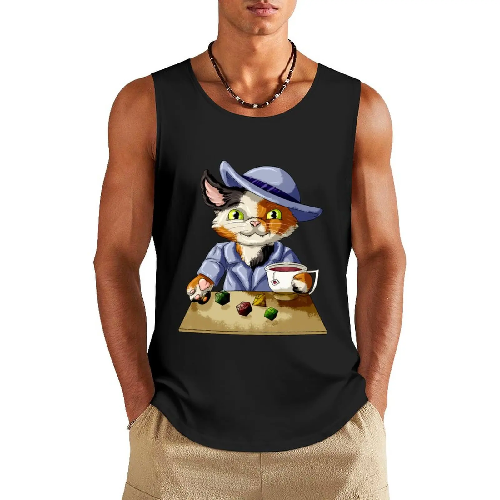 Комплект Dicey-майка для чая, Мужская одежда, роскошная Стильная летняя одежда для мужчин, футболка для мужчин, мужской тренажерный зал