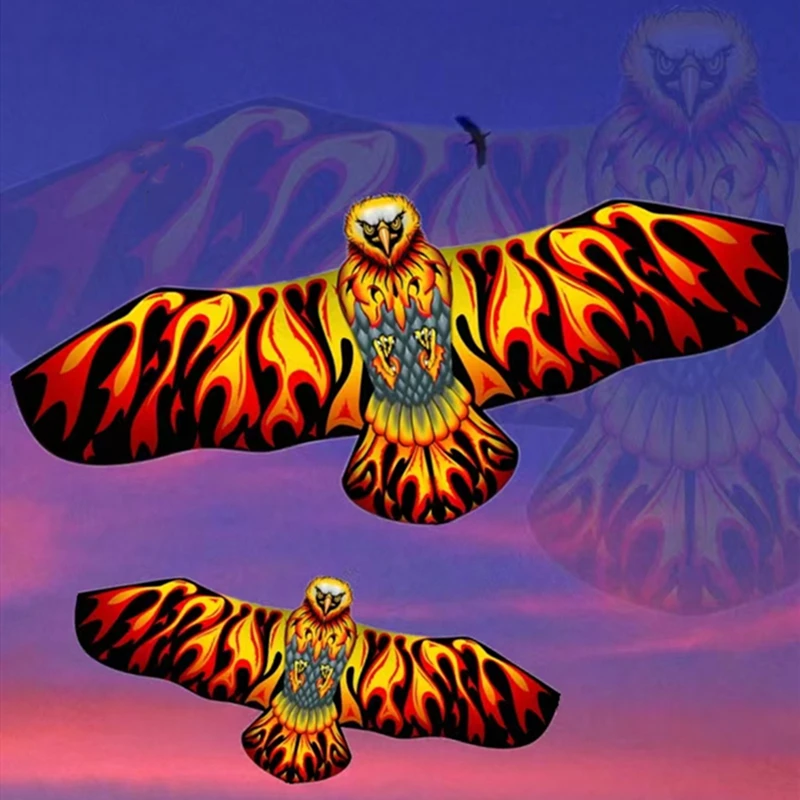 Eagle Kites vliegen voor kinderen vliegers Outdoor spelen stuurvlieger enkele lijn winder professionele vlieger vogel vlieger slang vlieger nylon