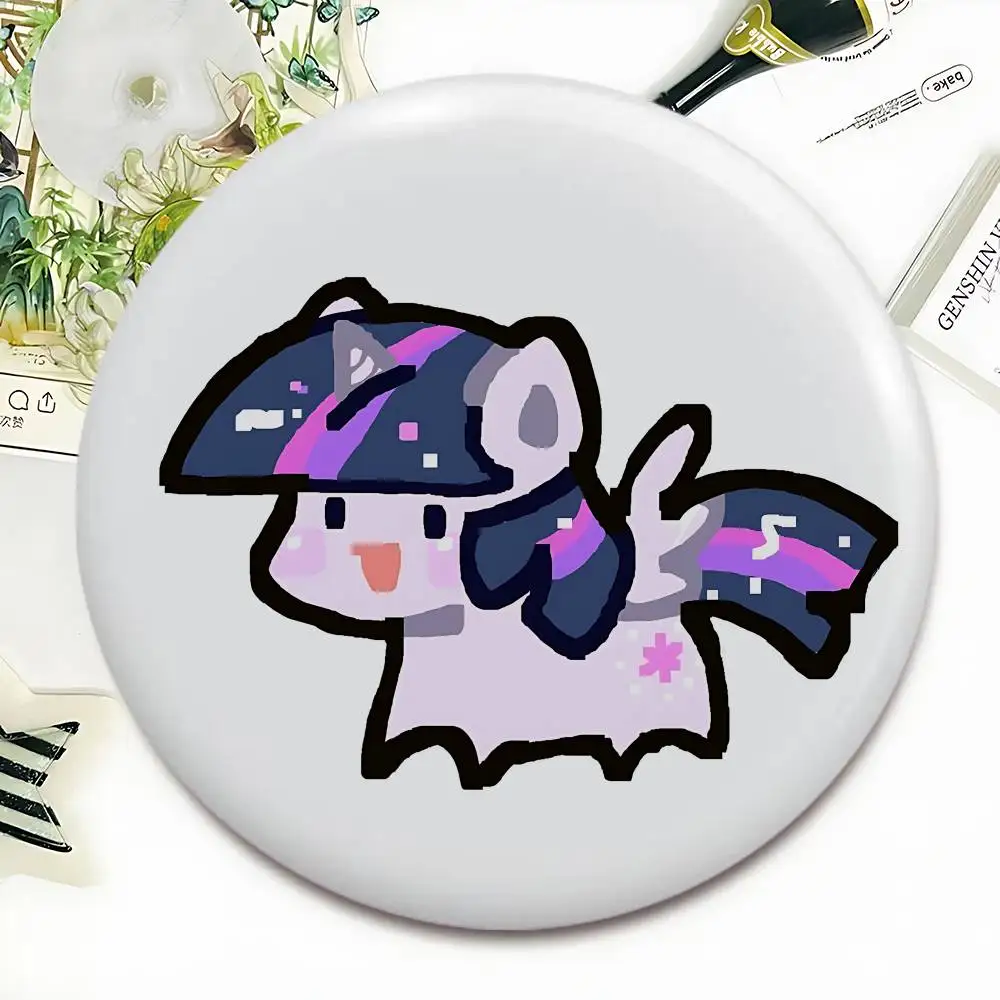 Anime M-My Little P-Pony Kawaii Anstecknadeln für Freunde, Rucksäcke, Kleidung, Sammleraccessoires, Schmuckgeschenk – Detail 21