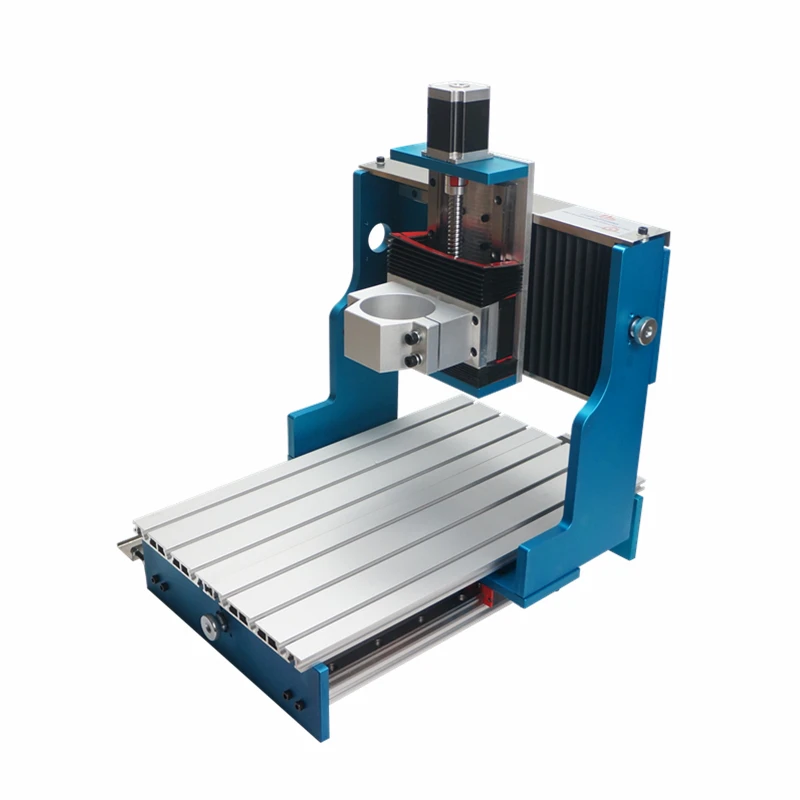 Imagem -02 - Cnc Router Quadro com Guideway Linear Faça Você Mesmo Madeira Metal Gravura Fresadora com 57x76 mm Nema 23 Motor Eixos Eixos 6040l 3040l