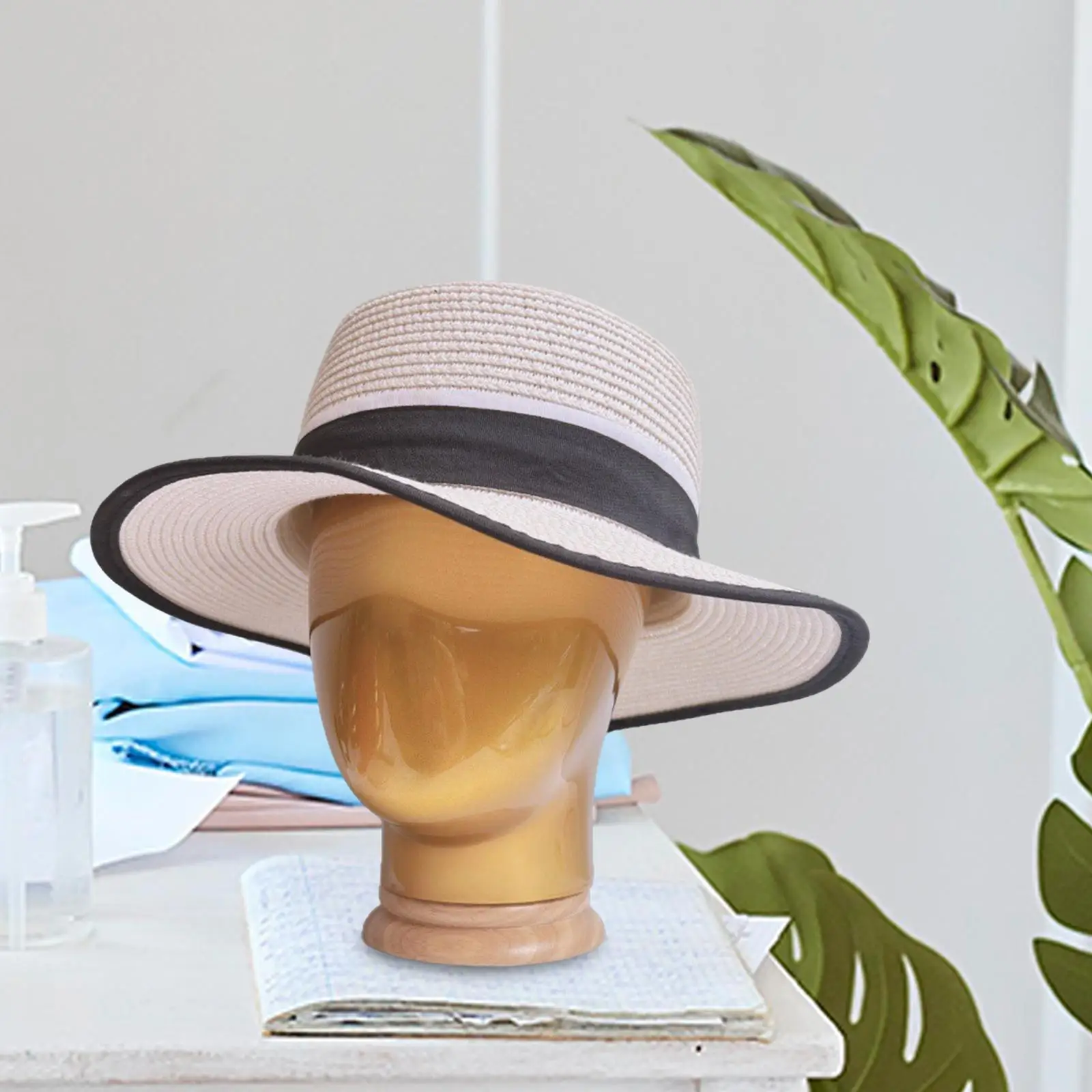 

Mannequin Head Model Sturdy Wig Making Hat Display Stand for Salon Earphones