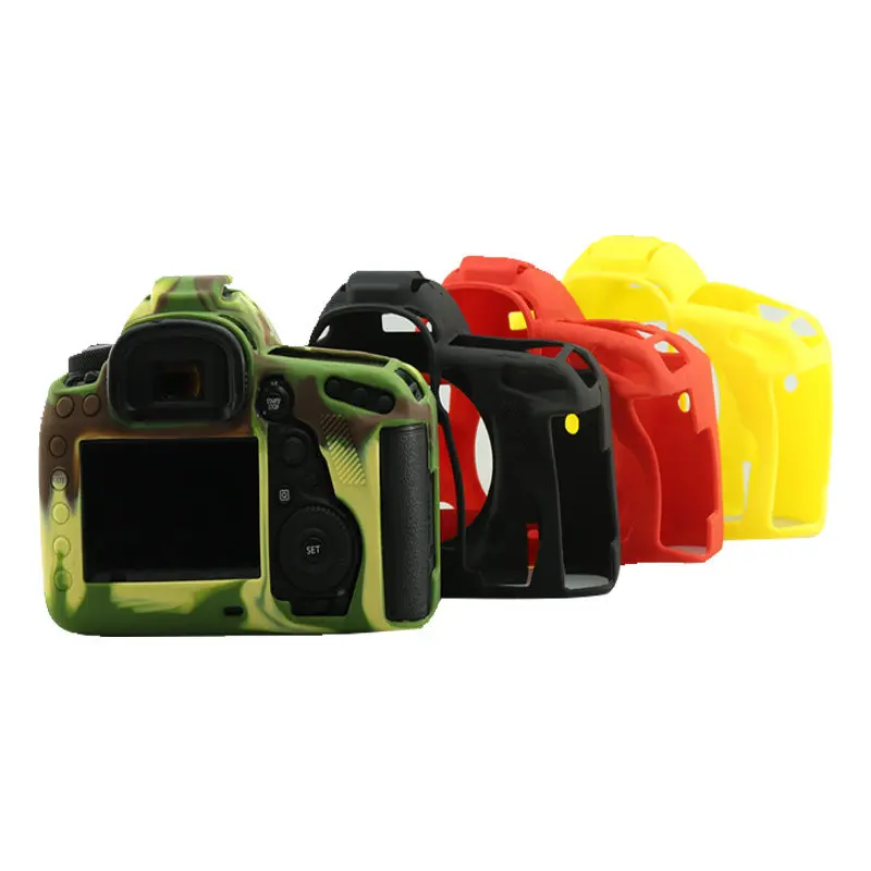 Silicone Camera Bag Suitable for Canon EOS 60D Protective Case Soft Shell Shockproof Scratch-Resistant