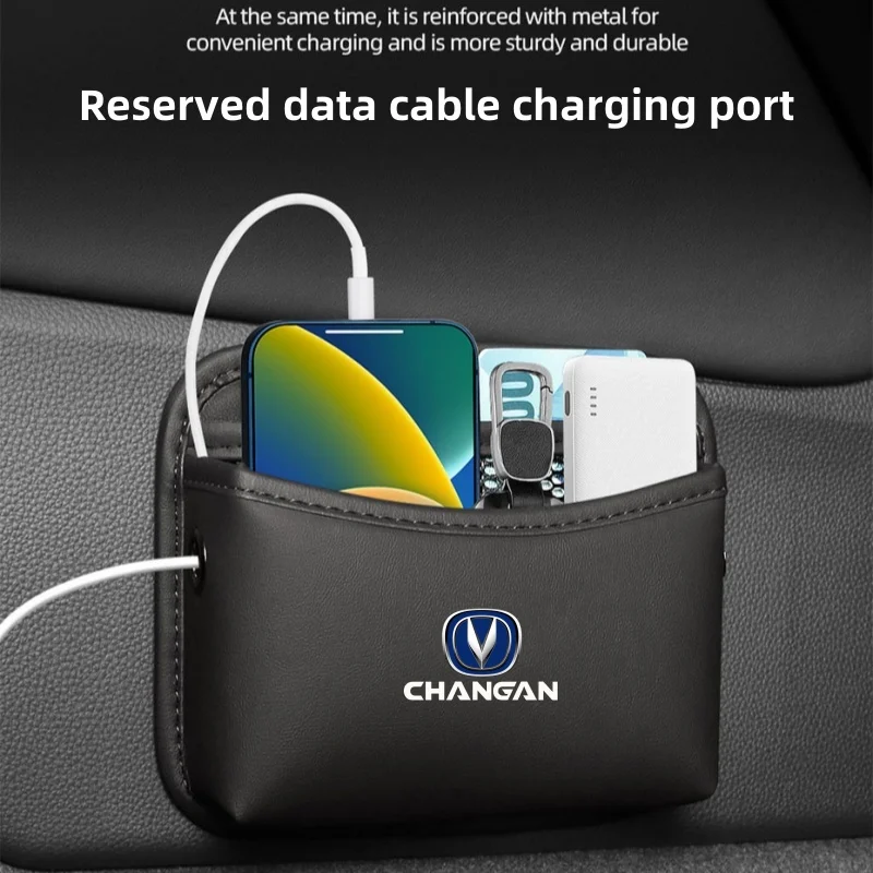 

Self-adhesive car storage bag sticky storage bag Cup for changan CS75 PLUS CS95 CS35 alsvin CS15 CS55 Eado car Accessories