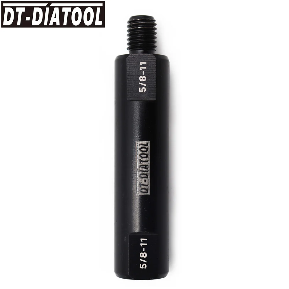 DT-DIATOOL 1pc Core Bits Extension Rod Convert M14 5/8"-11 Adapter Connection Converter for Drilling Bit Change Thread Converter