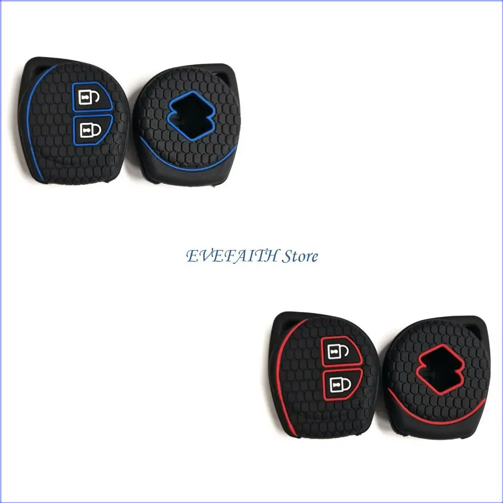 

124B Remote Case Silicone Car Keys Cover Case Bag For Remote Car Keys Protector