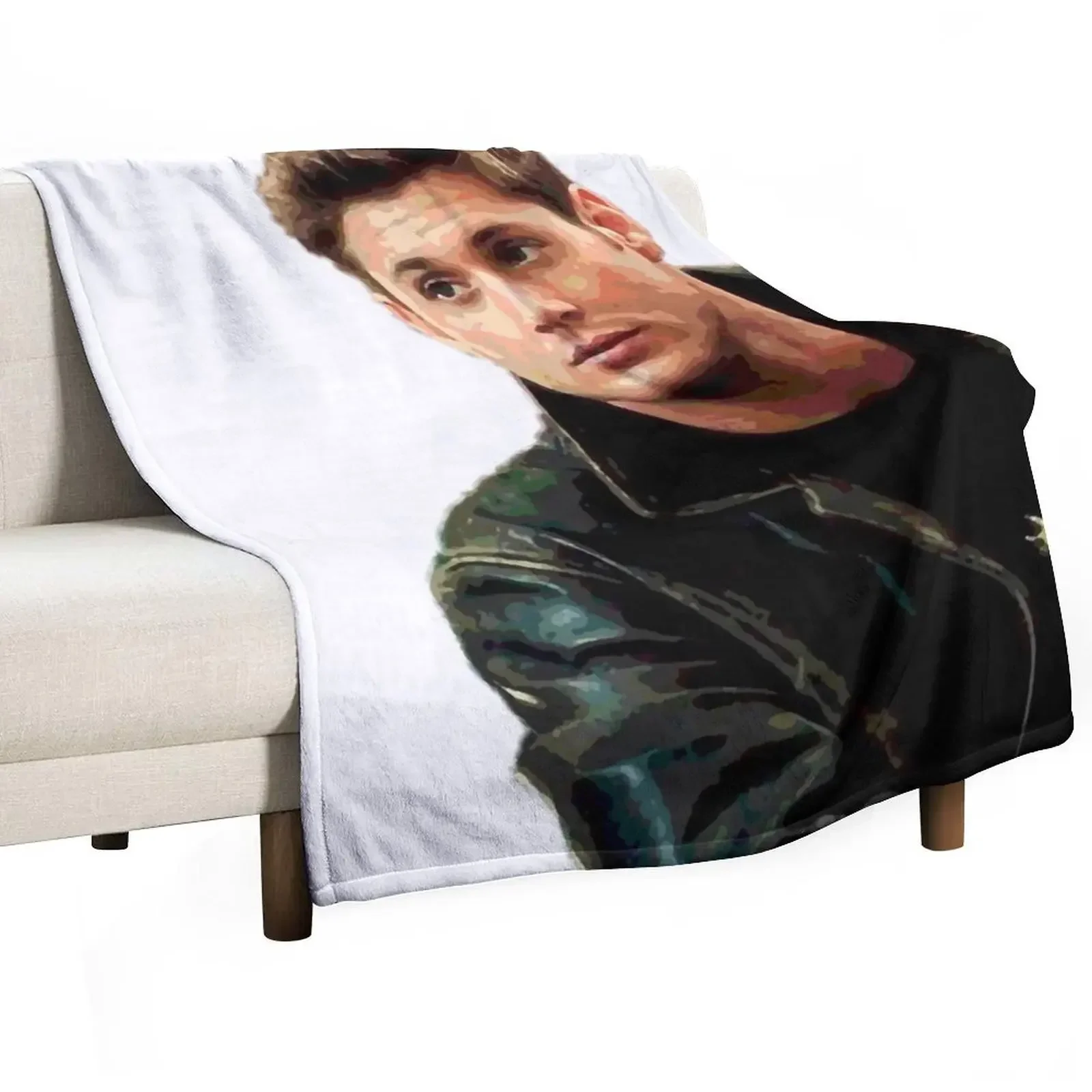Dean Winchester Throw Blanket Blankets For Sofas Custom Luxury Designer Kid'S Travel Thins Blankets