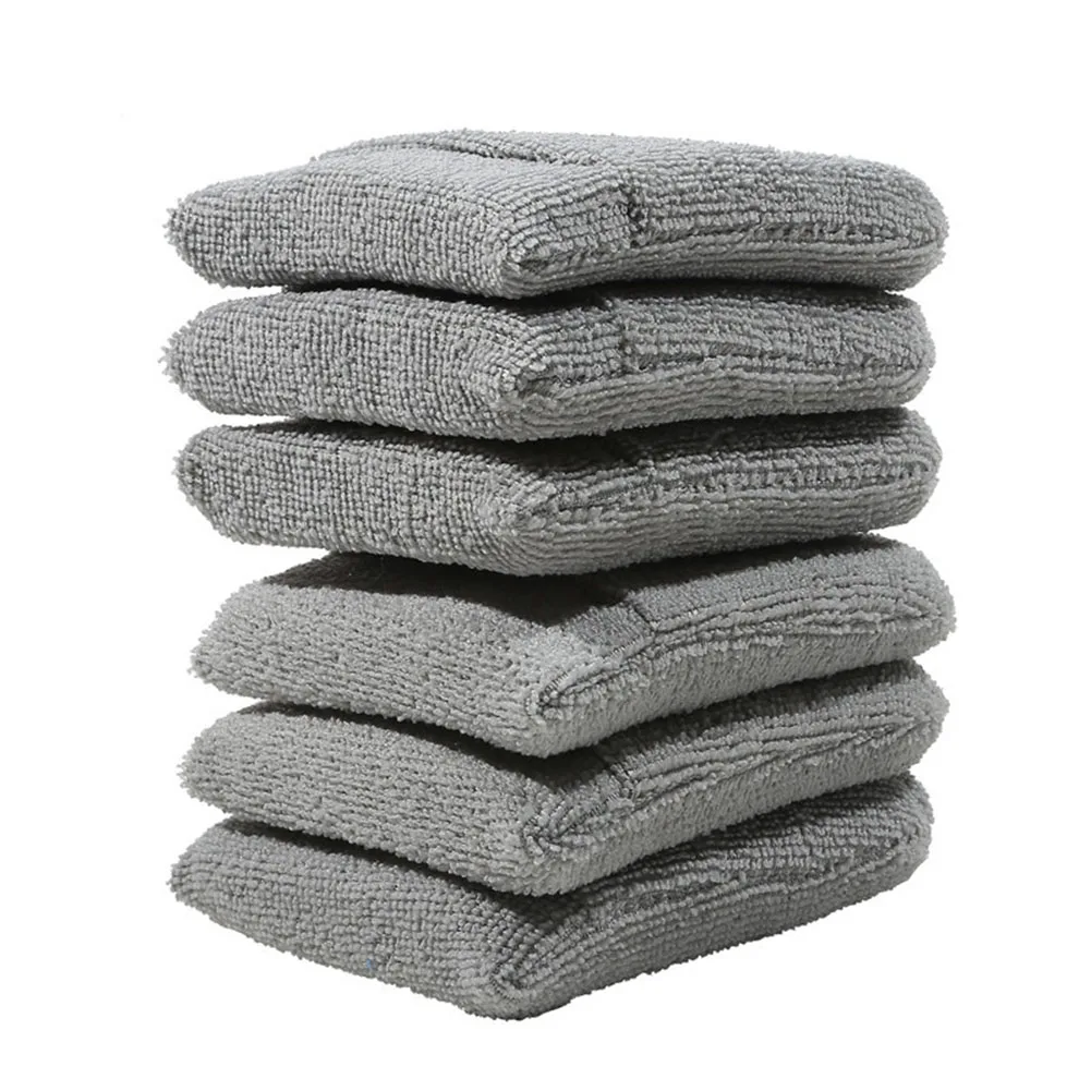 Efficient Cleaning Cleaning Pad Efficient Car Cleaning Polishing Sponge U Shaped Design Car Wax Foam Applicator Polishing Sponge