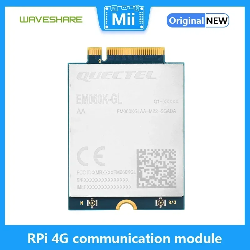 Raspberry Pi 4G TE-A Cat 6 Communication Tech EM060K-GL 6 000 Board