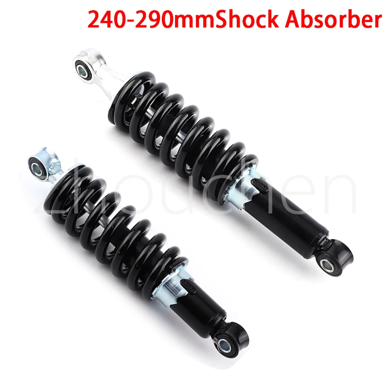 240/250/260/270/290mm Motorcycle Shock Absorber Suspension Protection Rear Shocker Absorbers 1200LBS Dirt Bikes not hydraulic