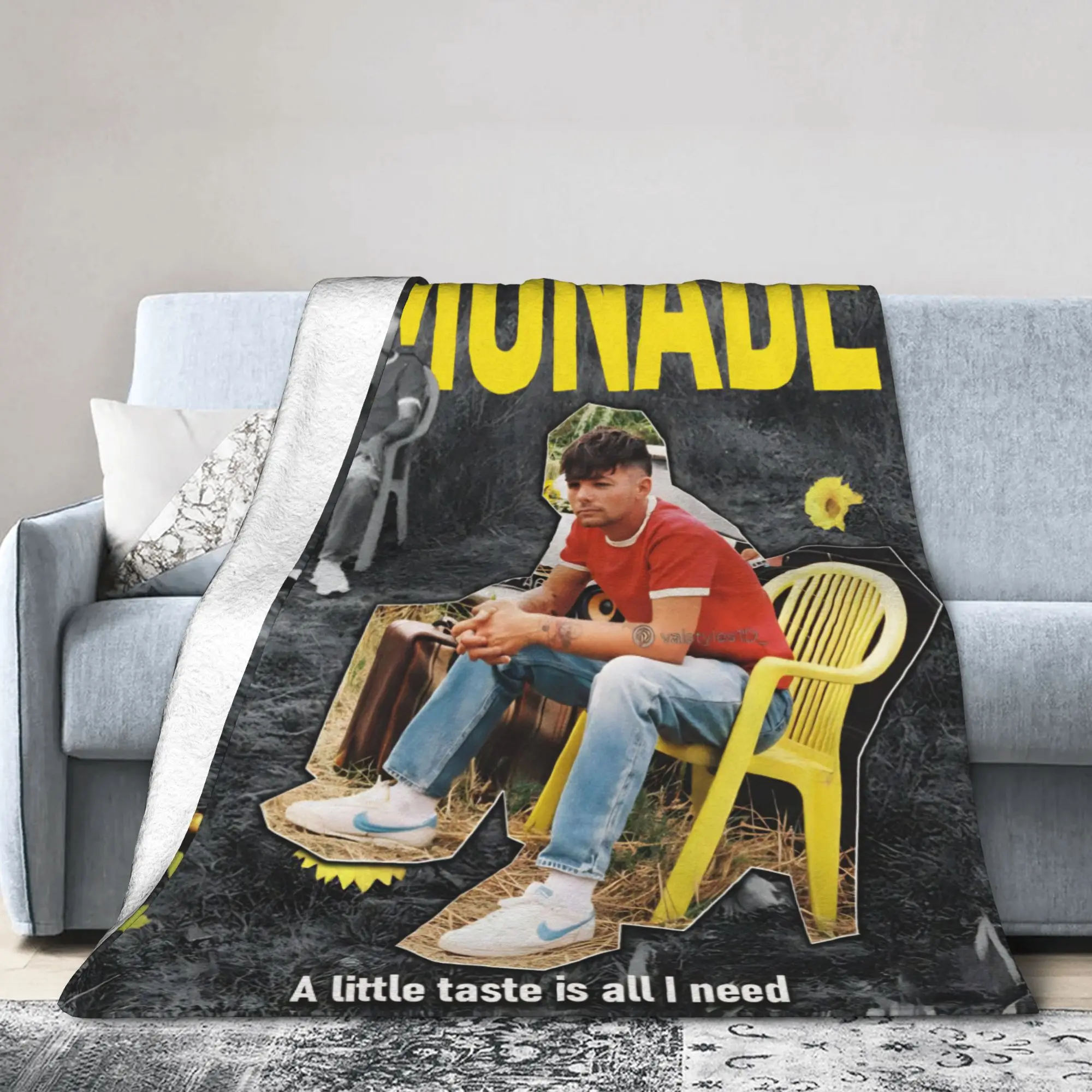 لويس توملينسون عصير الليمون كيف حصلت هنا جولة حول العالم 2026 بطانية قطيفة الفانيلا رمي بطانية لغرفة المعيشة المفرش الناعم #1