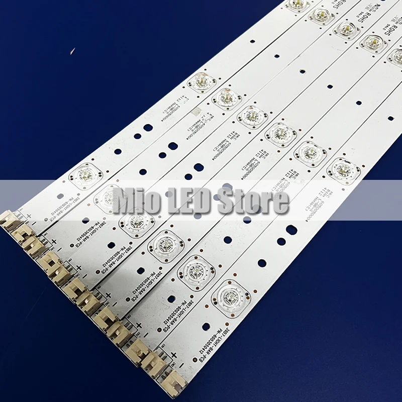 Tira de luces LED de iluminación trasera, accesorio para 39d7, pcb HKC 6050050004, 7 piezas