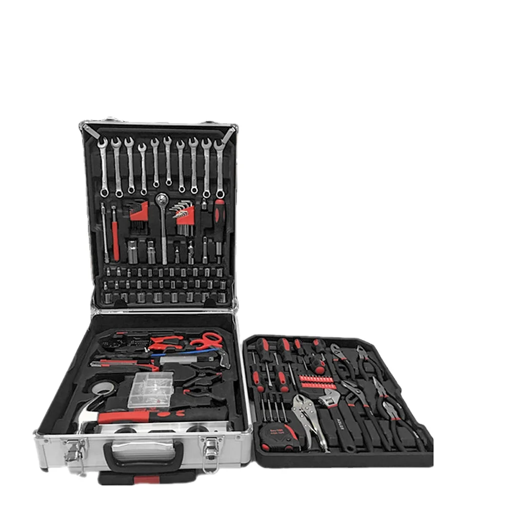 Vde Tool Set with Aluminum Trolley Case, Repair Tool Kit with Aluminum Alloy Trolley Case, Ideal for Manual Repairs