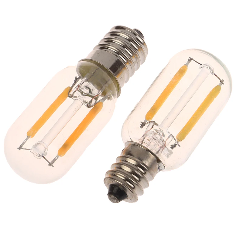 

T20 1W 2W Led Light Bulb Warm White 2200K E12/E14 110V 220V Dimmable Light Bulb Glass Fridge Tube Light Bulb Replace Light Bulb