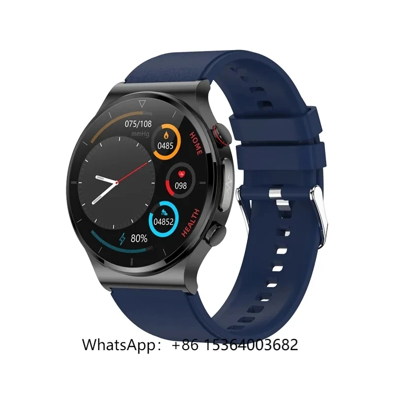 

1,32-дюймовые лазерные облучения, кровяное давление, ЭКГ, умные часы E300, управление музыкой, модный фитнес-монитор, умные часы