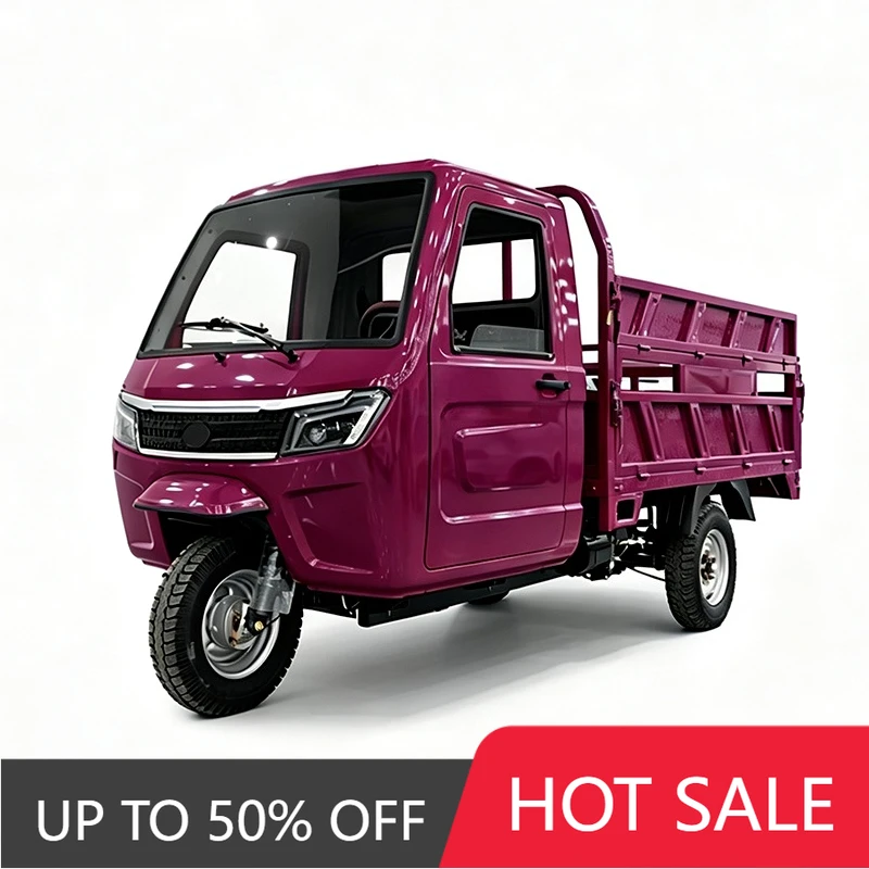 WWE KEYU hot-selling recommends 15 ° agricultural Dengpo cockpit electric tricycle