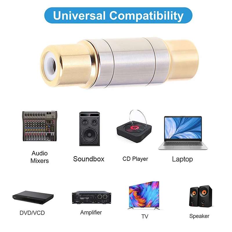 1/2 шт. двойные разъемы аудио адаптер «мама-мама» конвертер микрофон AV адаптеры для домашнего усилителя динамик