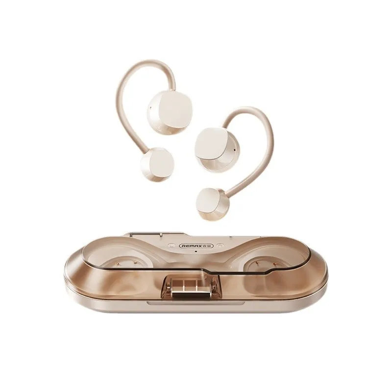 REMAX OpenBuds P8 Wireless Bluetooth Earphones Bluetooth 5.4 Non In Ear Fashionable Transparent Design for Call and Music