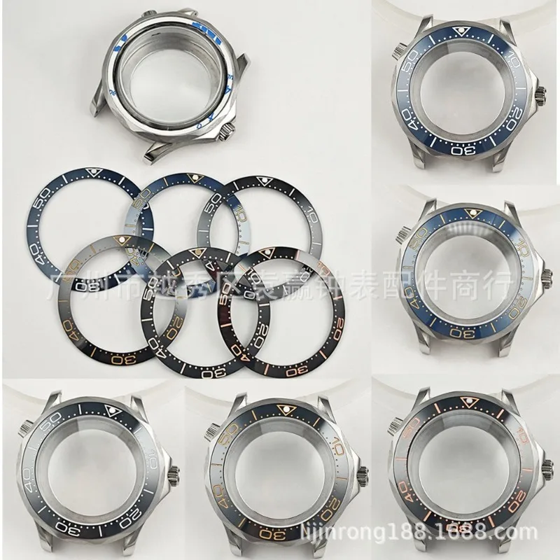 إطار SUB، ملحق ساعة من الفولاذ المقاوم للصدأ، حافظة 41 ملم مناسبة لحركات 2836 و2813 مع مقاومة دقيقة للماء #1