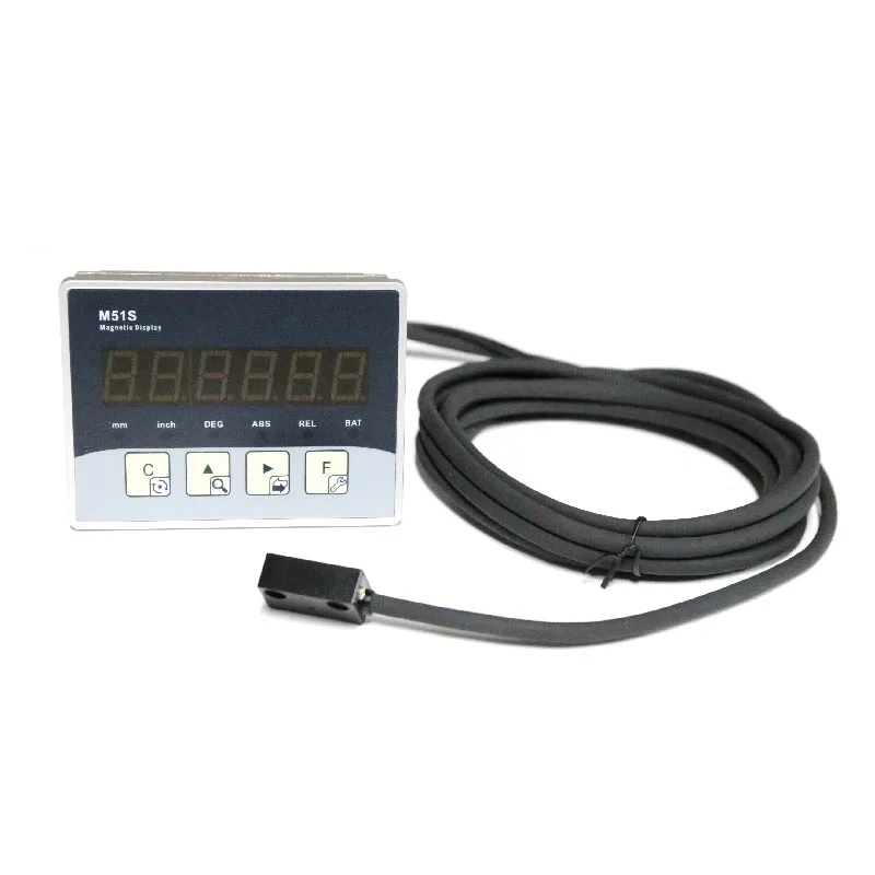 M510 Single Axis Magnetic Scale Display Integrated Embedded Magnet Tape Measurement System