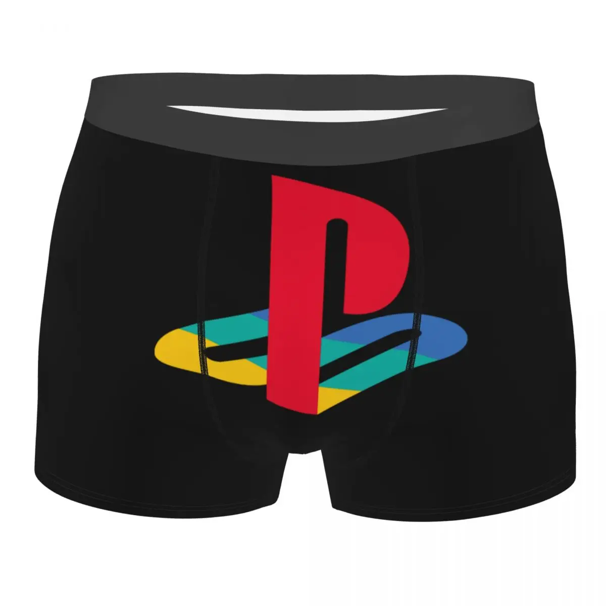 Male Cool Playstation Underwear Game Gamer Gifts Boxer Briefs Breathable Shorts Panties Underpants