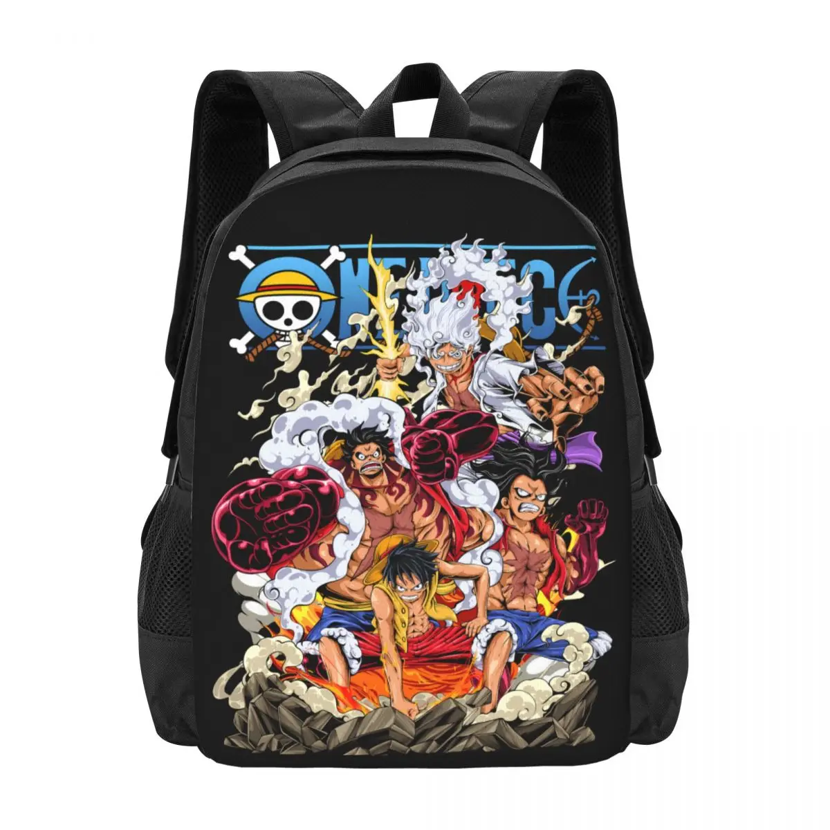 

Anime One P-piece Travel Laptop Backpack, Business College School Computer Bag Gift for Men & Women