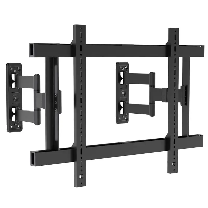 TV Wall Mount Bracket for 37-100 Inch 85 86 95 Inch Ultrathin TV Full Motion TV Frame Swivel Tilt Articulating 6 Arms  DY834