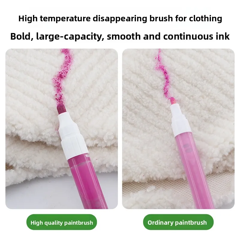 Extra‑Large Capacity High‑Temperature Vanishing Pen For Plush Fabric, Garment Marking Pen, Industrial Sewing Machine Accessories