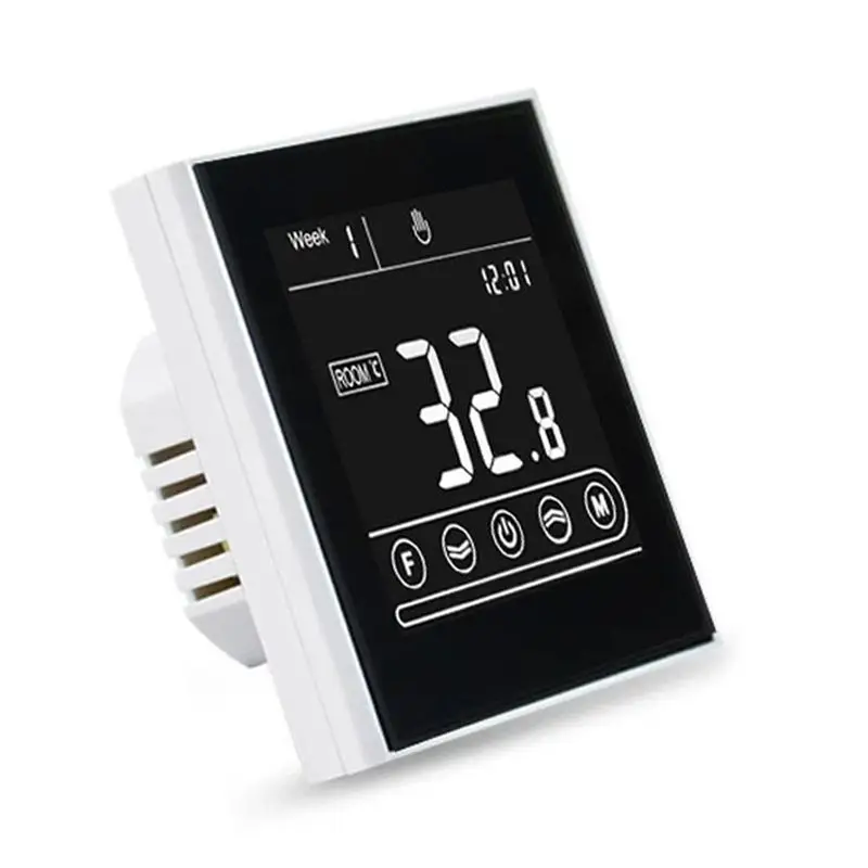 

Tuya Smart Intelligent Wifi Thermostat Room Electric/Water/Gas Boiler Floor Heating Temperature Controller 16A A-AT64