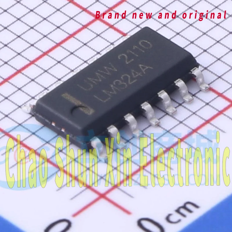 

10Pcs Lm324Adr Brand New Original Sop14 Silk Screen: Lm324A