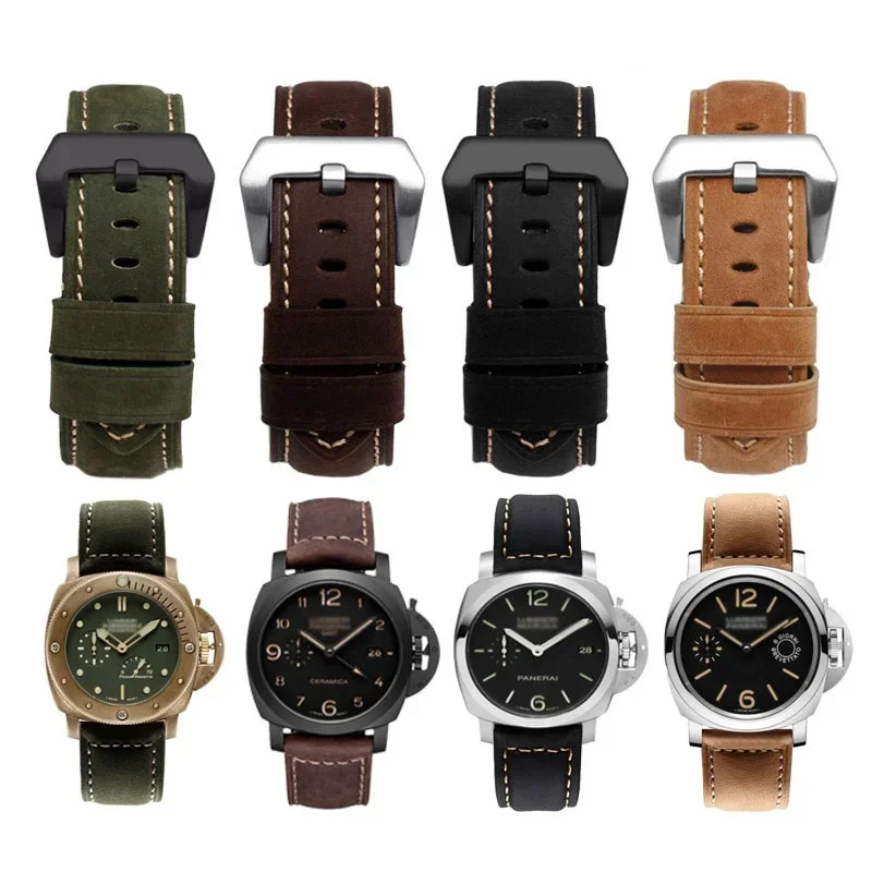 Quick Release Leather Straps for COLMI P78 Quality Genuine Retro Genuine Leather Band for COLMI P78 Accessories