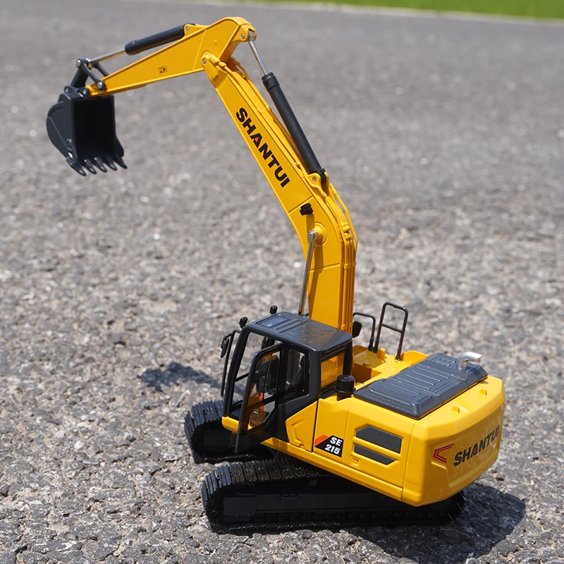 

1:35 Original Shantui SHANTUI SE215 Excavator Alloy Construction Vehicle Simulation Bulldozer Model