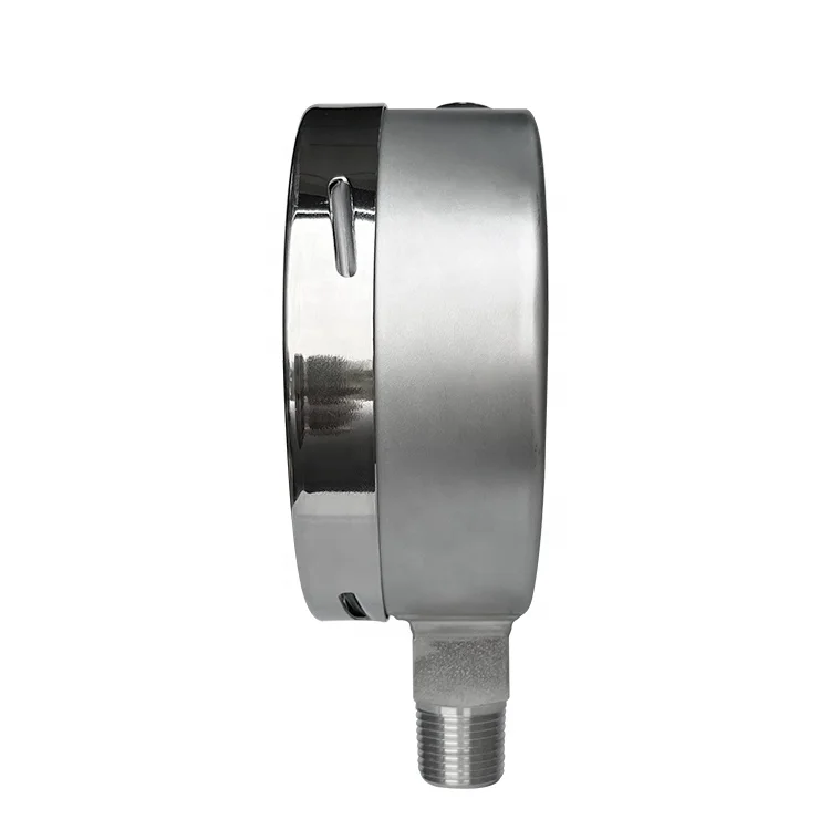 316 stainless steel manometer de 0  100psi 100mm hydraulic SS Pressure Gauge G1/4