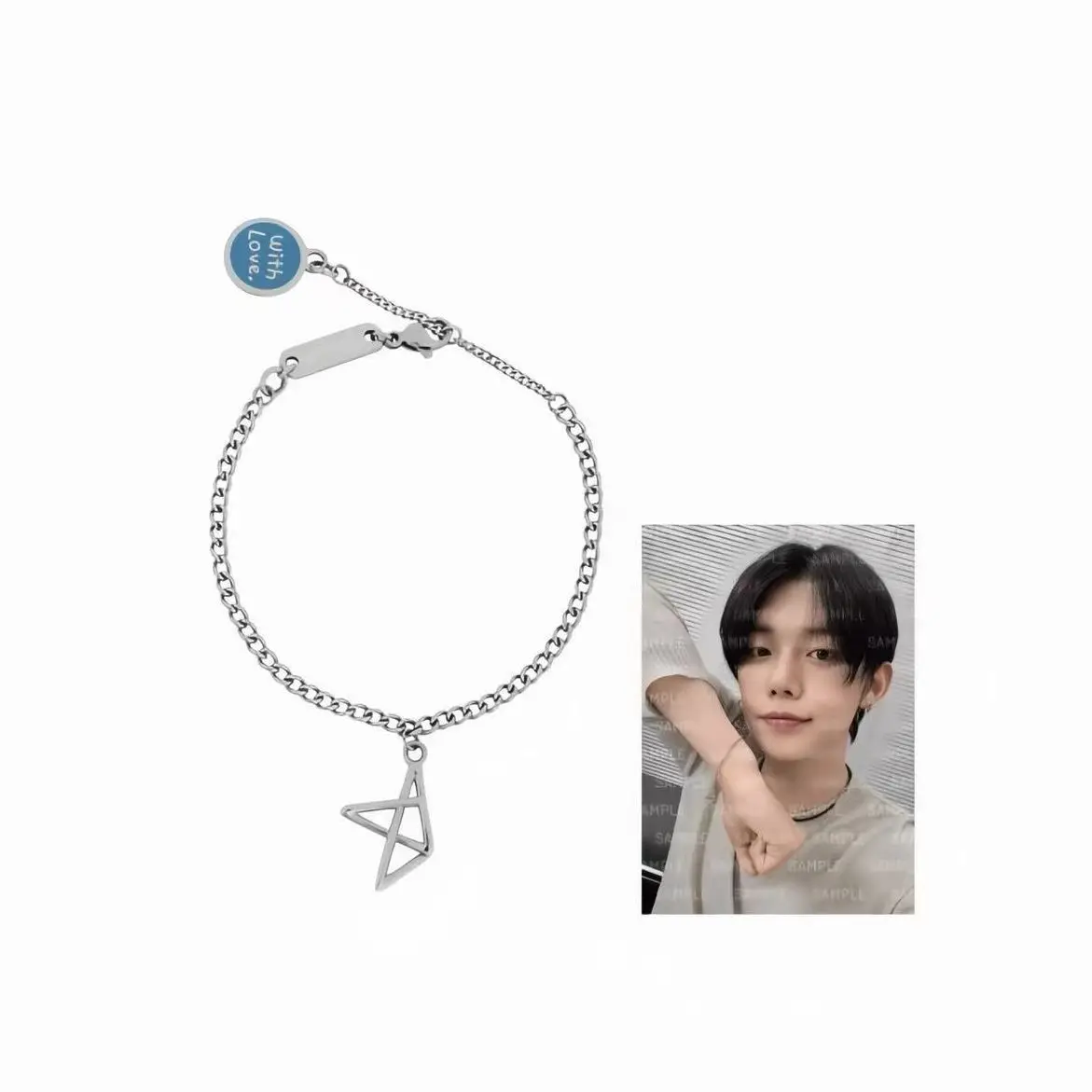 Pulsera Idol Boy YEONJUN, accesorios de pulsera inspirados en celebridades, accesorios exquisitos, joyería, colección de Fans, regalos