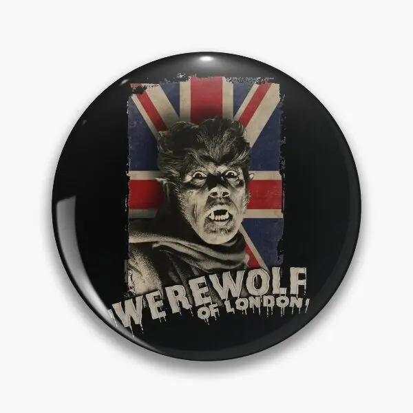 Werewolf Of London  Soft Button Pin Jewelry Hat Fashion Metal Badge Lapel Pin Cartoon Lover Cute Collar Funny Creative Decor