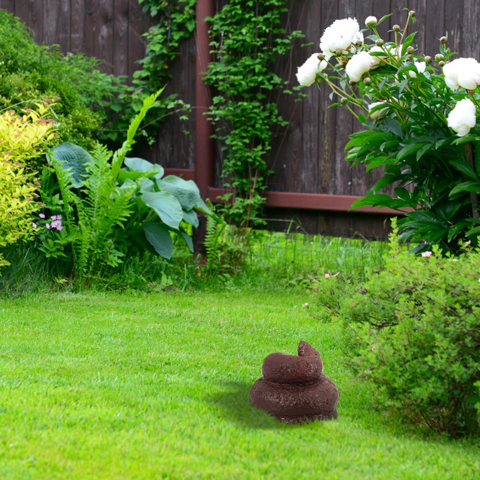 Simulated Stone Poop Hider Outdoor Resin Hidden Holder Garden Decoration Safe Storage Outdoor Key Storage Box Box