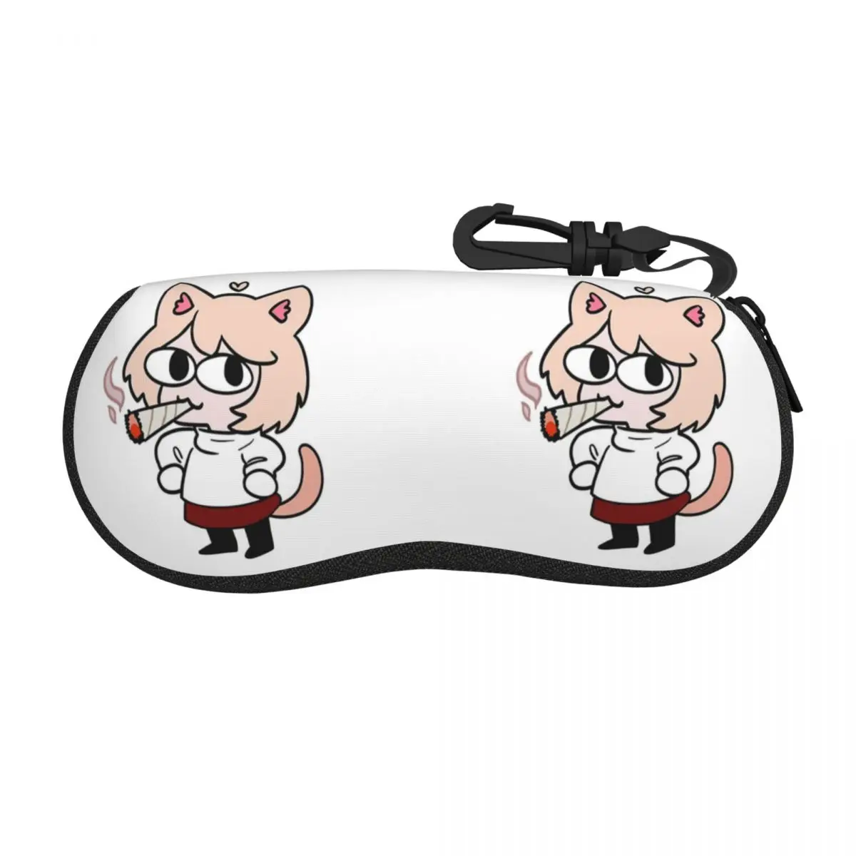 Smoking Neco Arc Shell Glasses Case Protective Sunglasses Box Women Men Soft Eyeglass Bag Pouch