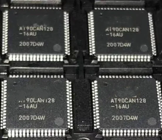 2-10pcs  AT90CAN128-16AU  AT90CAN128  TQFP64  8 Bit Microcontroller MCU  100%New And Original