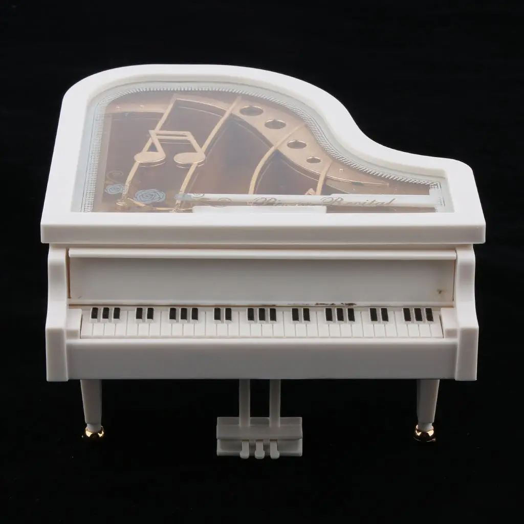 Classic Piano Shape Music Box Mechanism Musical Boxes, Resembles a , very